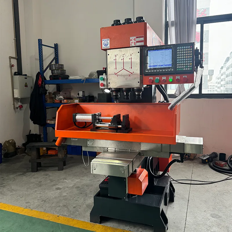 Vertikal CNC Tiga-Axis